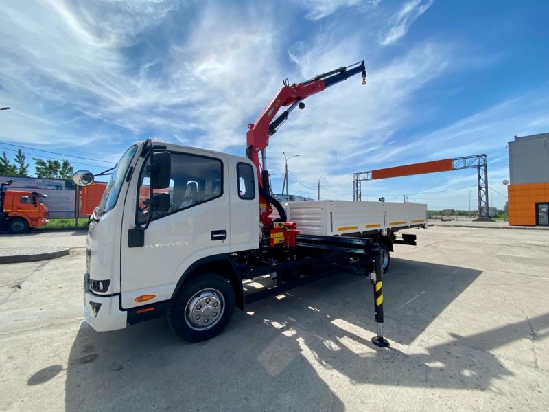 Автомобиль бортовой 4382К0-02 на шасси КАМАЗ 43089-0044511-F5 с КМУ ИМ-77