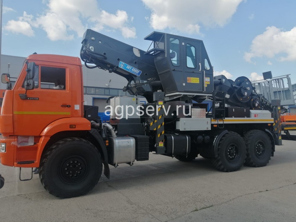 Автогидроподъемник Horyong SKY450SF на шасси Камаз 43118-73094-50