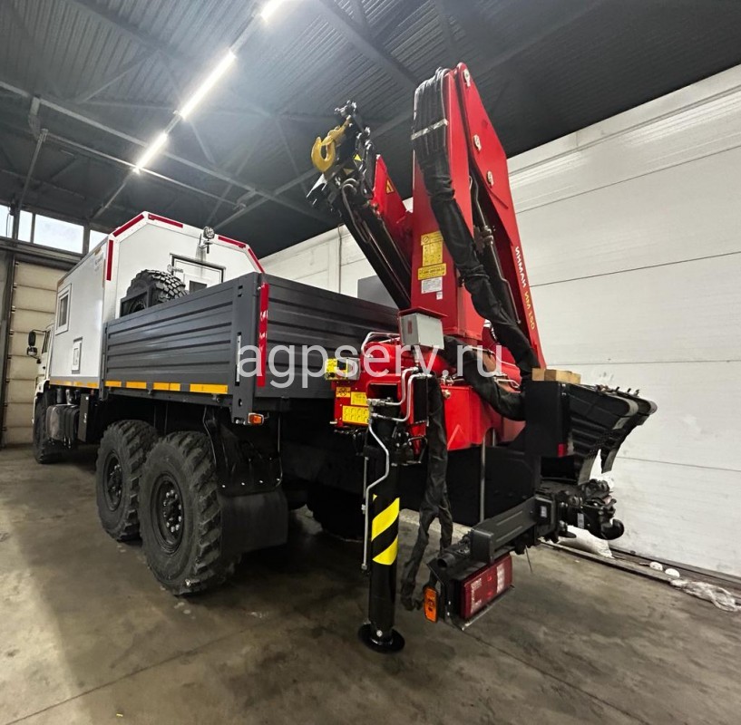 Автомобиль специальный, мастерская передвижная с КМУ «ИНМАН ИМ-150»(АРОК) 43824М-02 на шасси КАМАЗ 43118-73092-50